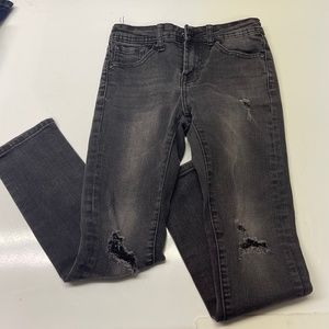Boys AG Kingston Skinny Jeans | Black | size 7